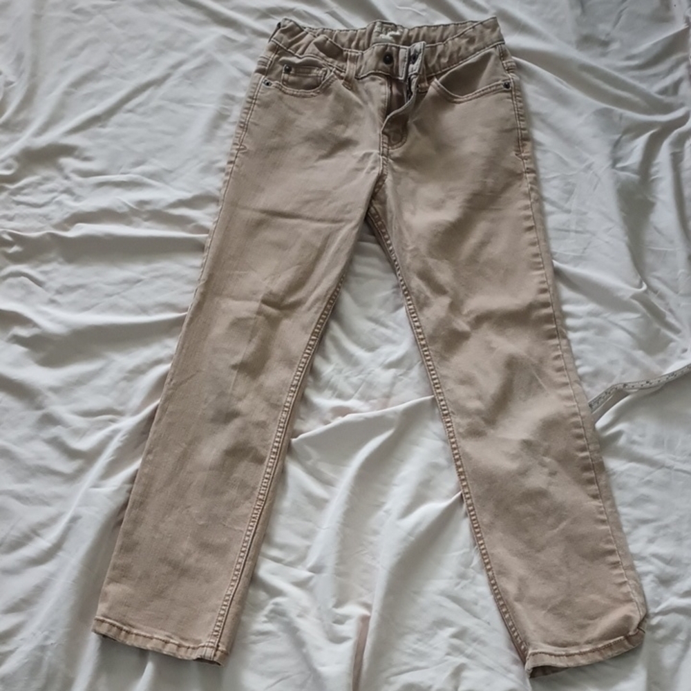 Cat & Jack Tan Straight Leg Pants